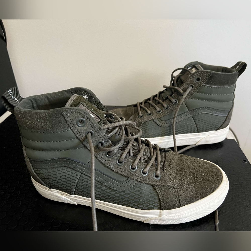 Vans Sk8 Hi MTE 721356 Olive Green Casual Mens 6.5 Womens 8 Shoes